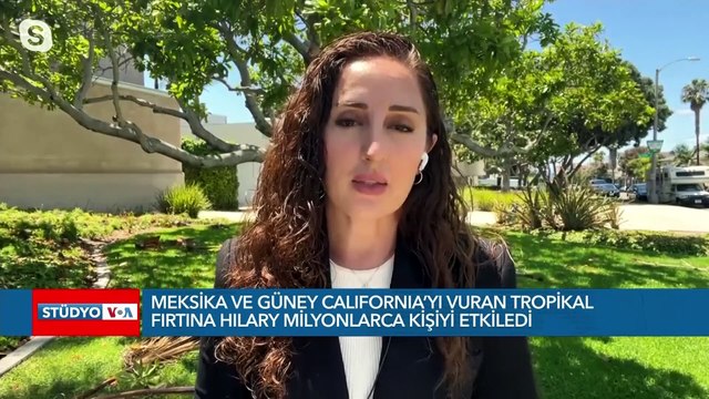 Güney California'yı hem tropik fırtına Hilary hem deprem vurdu