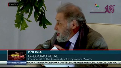 An international economist described as successful the economic model of Bolivia for the economic stability
