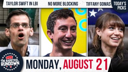 Tommy Shoots His Shot With Plane Freakout Lady | Barstool Rundown - August 21, 2023