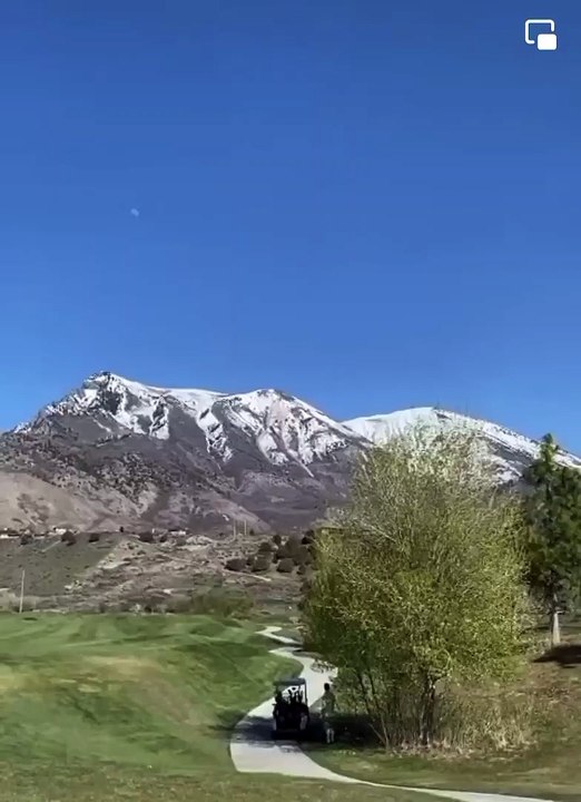 An Avalanche Down The Mountainside