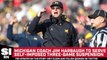 Michigan Self Imposes a Three-Game Suspension for Head Coach Jim Harbaugh