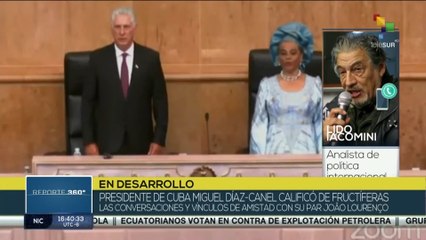 Pdte. Miguel Díaz-Canel visita Angola