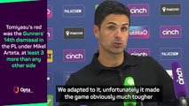 Arteta remains tight-lipped on 'obvious' Tomiyasu dismissal