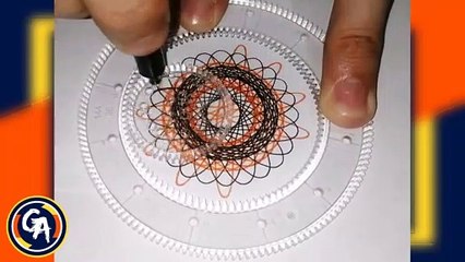 DIBUJANDO un agradable mandala rápidamente. VIDEO #18. DRAWING a nice mandala quickly. VIDEO #18.