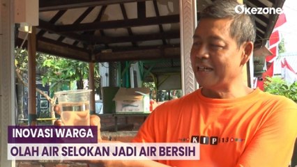 Inovasi Warga Surabaya, Olah Air Selokan Jadi Air Bersih Bebas Bakteri