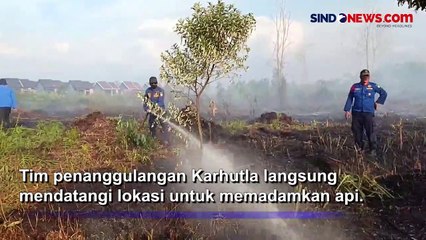 Kebakaran Lahan Meluas ke Pertanian dan Perumahan Warga
