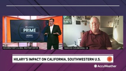 What exactly made Tropical Storm Hilary take the path it did?