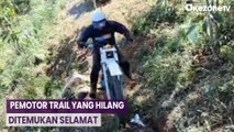 Sempat Hilang di Gunung Agropuro, Pemotor Trail Ditemukan Lemas