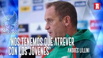 Andrés Lillini sobre los juveniles en la Selección Mexicana: ‘Tenemos darles más lugares’