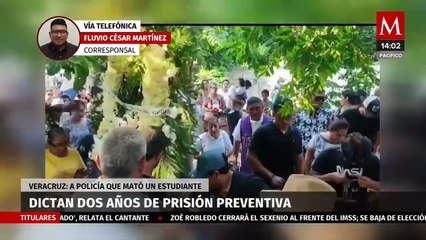 Download Video: Dictan dos años de prisión preventiva a policía por presunto asesinato de estudiante en Veracruz