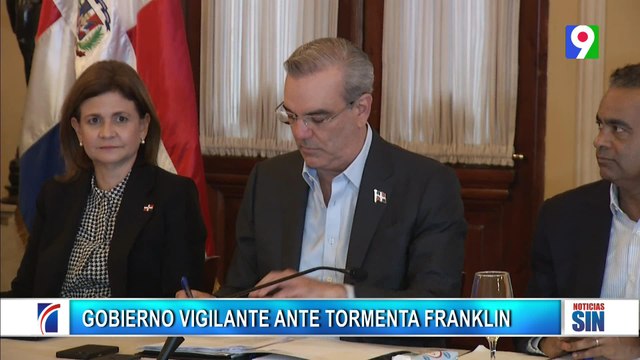 Abinader declaró no laborable este martes por tormenta Franklin | Emisión Estelar SIN con Alicia Ortega