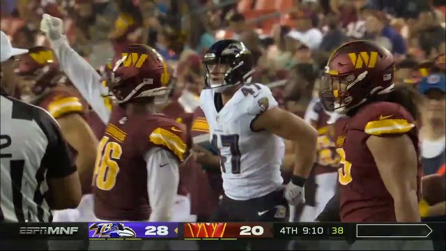 Washington Commanders vs. Baltimore Ravens Full Highlights 4th QTR _ Preseason Week 2_ 2023