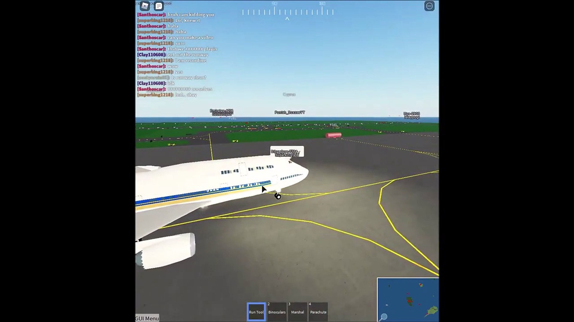 ⁣Roblox Flight Gameplay