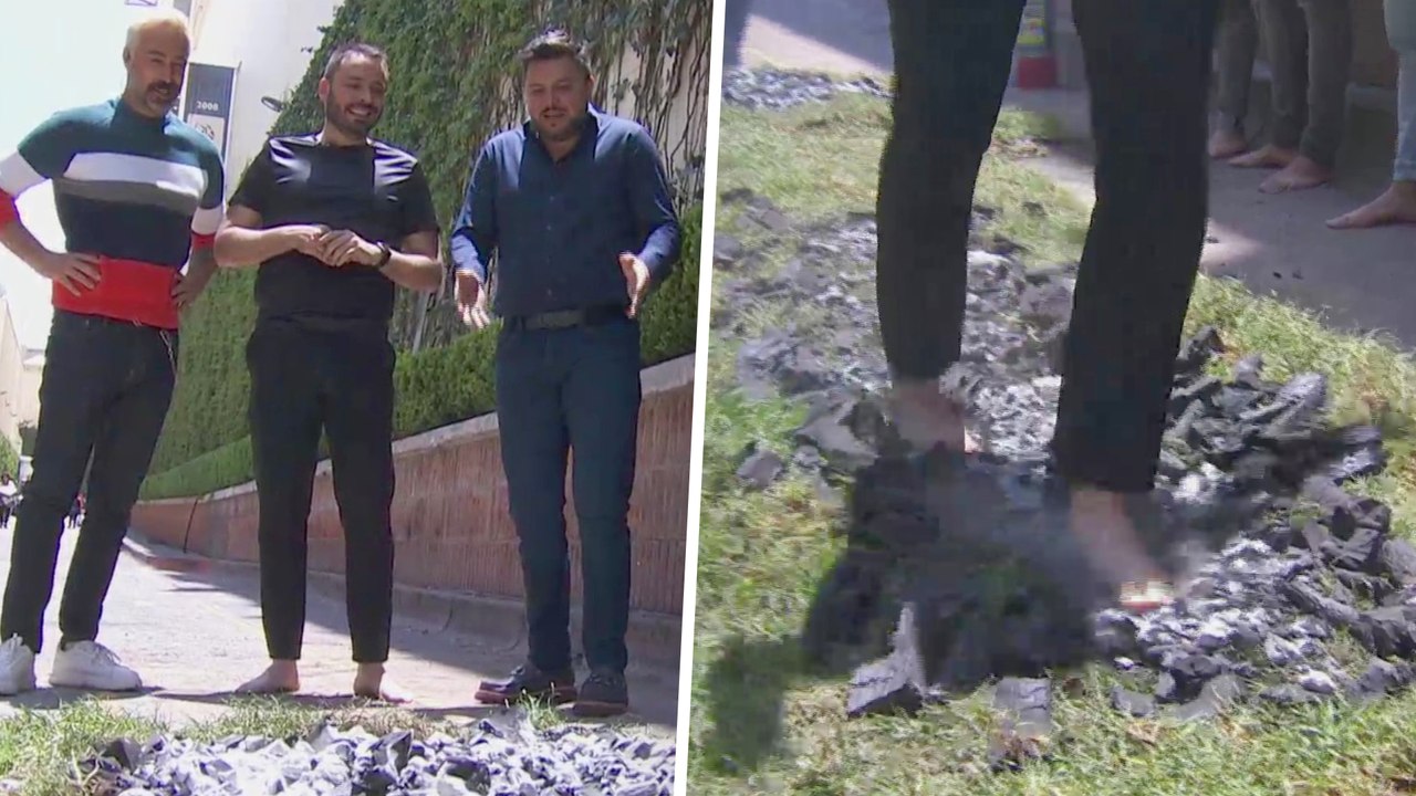 Así es el caminar sobre brasas ardientes como catarsis y para romper estructuras mentales