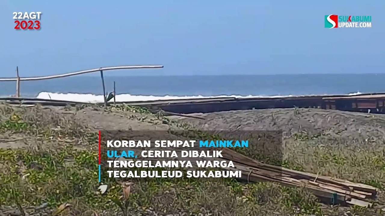 Korban Sempat Mainkan Ular, Cerita Dibalik Tenggelamnya Warga Tegalbuleud Sukabumi