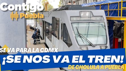 Adiós al Tren Turístico de Puebla y Cholula, se lo llevan a la CDMX