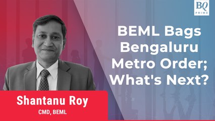 BEML Bags Rs 3,177 Crore Order From Bengaluru Metro