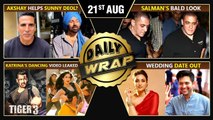 Katrina's Dancing Video Leaked, Akshay Helped Sunny Deol?, Salman's Bald Look | Top 10 News