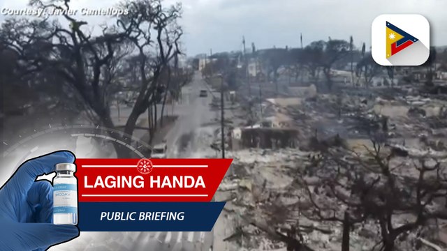 Panayam kay DFA, Asec. Paul Cortes kaugnay sa update sa lagay ng mga kababayan sa Hawaii matapos ang nangyaring wildfire