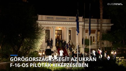 Dánia, Románia és Görögország is segít az ukrán F-16-os pilóták képzésében
