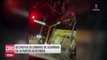 Sicarios destruyen 39 cámaras de seguridad en Reynoso, Tamaulipas