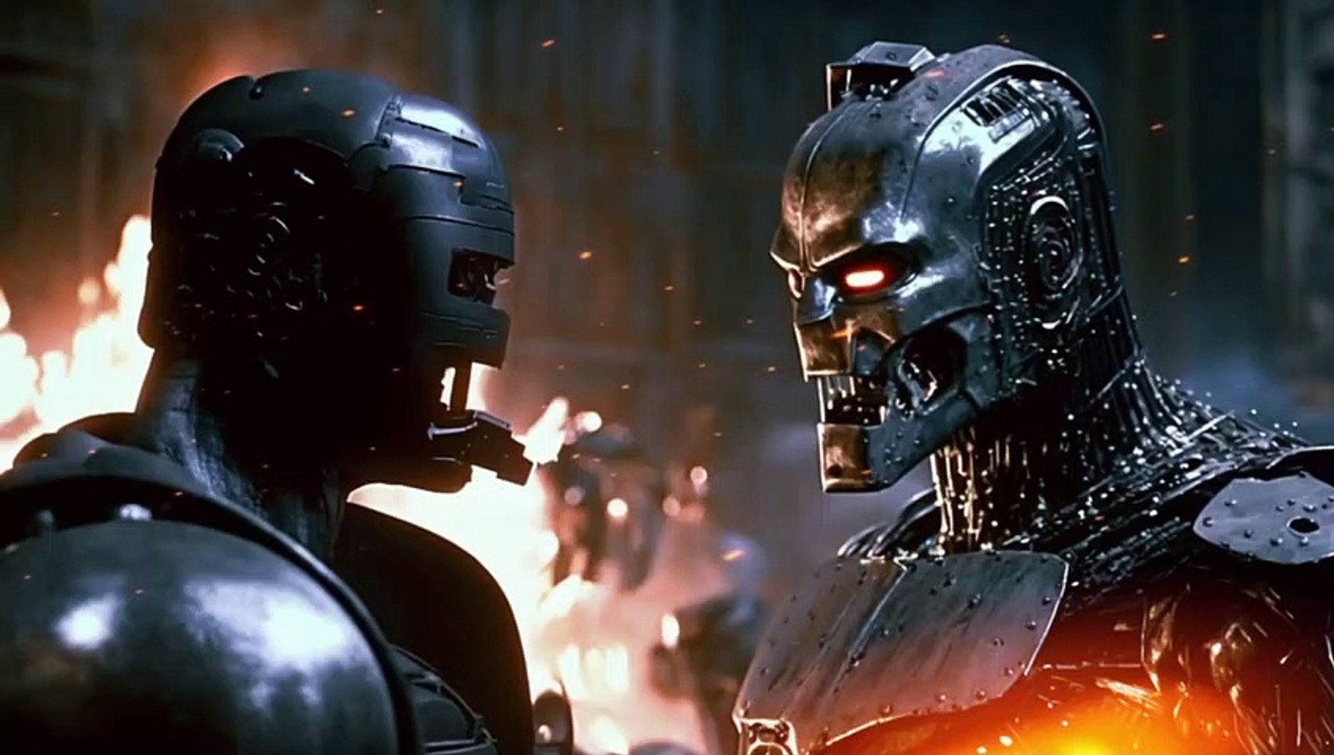 RoboCop VS Terminator according to artificial intelligence