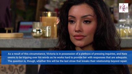 Victoria Finally Figured Out What Nate Was Hiding About Audra Young and the Rest