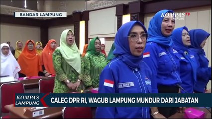 Maju Caleg DPR RI, Wakil Gubernur Lampung Mundur dari Jabatannya