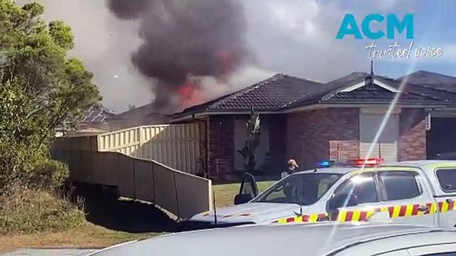 Albion Park house fire | August 21, 2023 | Illawarra Mercury