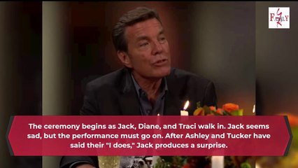 Jack Gives Ashley a Suspicious Wedding Gift Next Week on Young and the Restless