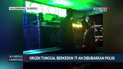 Orgen Tunggal Berkedok 17-an Dibubarkan Polisi