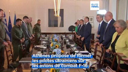 La Grèce propose de former des pilotes ukrainiens sur les avions de guerre F-16