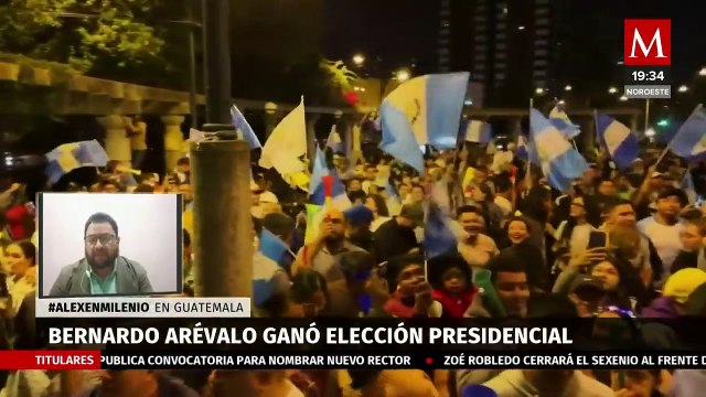 Bernardo Arévalo de León promete combatir la corrupción tras ganar elecciones en Guatemala