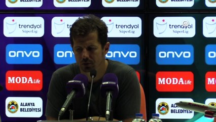 ANTALYA - Alanyaspor - Başakşehir maçının ardından - Emre Belözoğlu