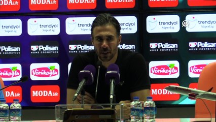 ANTALYA - Alanyaspor - Başakşehir maçının ardından - Ömer Erdoğan