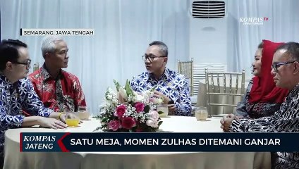 Satu Meja, Momen Zulhas Ditemani Ganjar