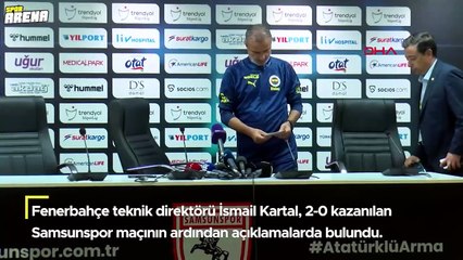 Fenerbahçe'de İsmail Kartal: Hollanda’ya avantajlı gitmek istiyoruz