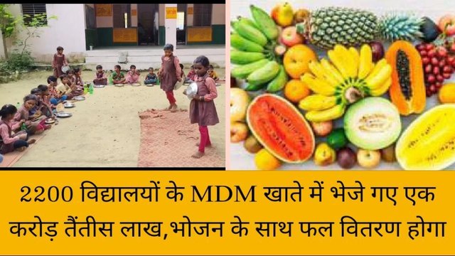 सुलतानपुर के इतने विद्यालयों के एमडीएम खाते में भेजे गए इतने करोड़, अब भोजन के साथ मिलेगा ये...