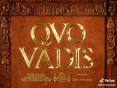 QUO VADIS (1951) - Parte 1 - Clip: Palazzo imperiale, Marcia trionfale