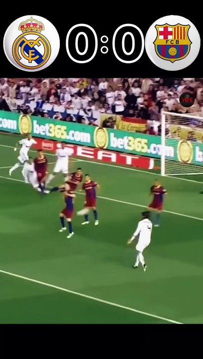 Real Madrid vs Barcelona ( messi vs ronaldo) vibe football
