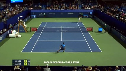 Winston-Salem - Gasquet tranquillement en huitième
