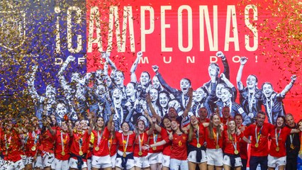 Así fue la celebración de las campeonas del mundo en Madrid
