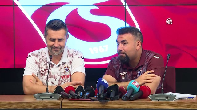 TRABZON - Bjelica: ''İstanbul takımları ekonomik gücü bizden daha fazla olan takımlar olduğu için bu mücadelenin içine girmeye, doğru adımlar atabilmeye çalışıyoruz''