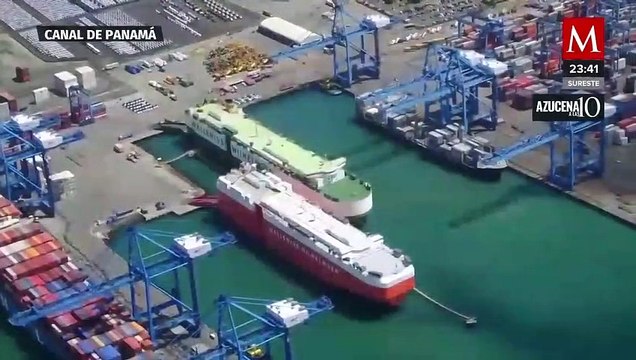 200 Buques Varados en el Canal de Panamá por Fuerte Sequía