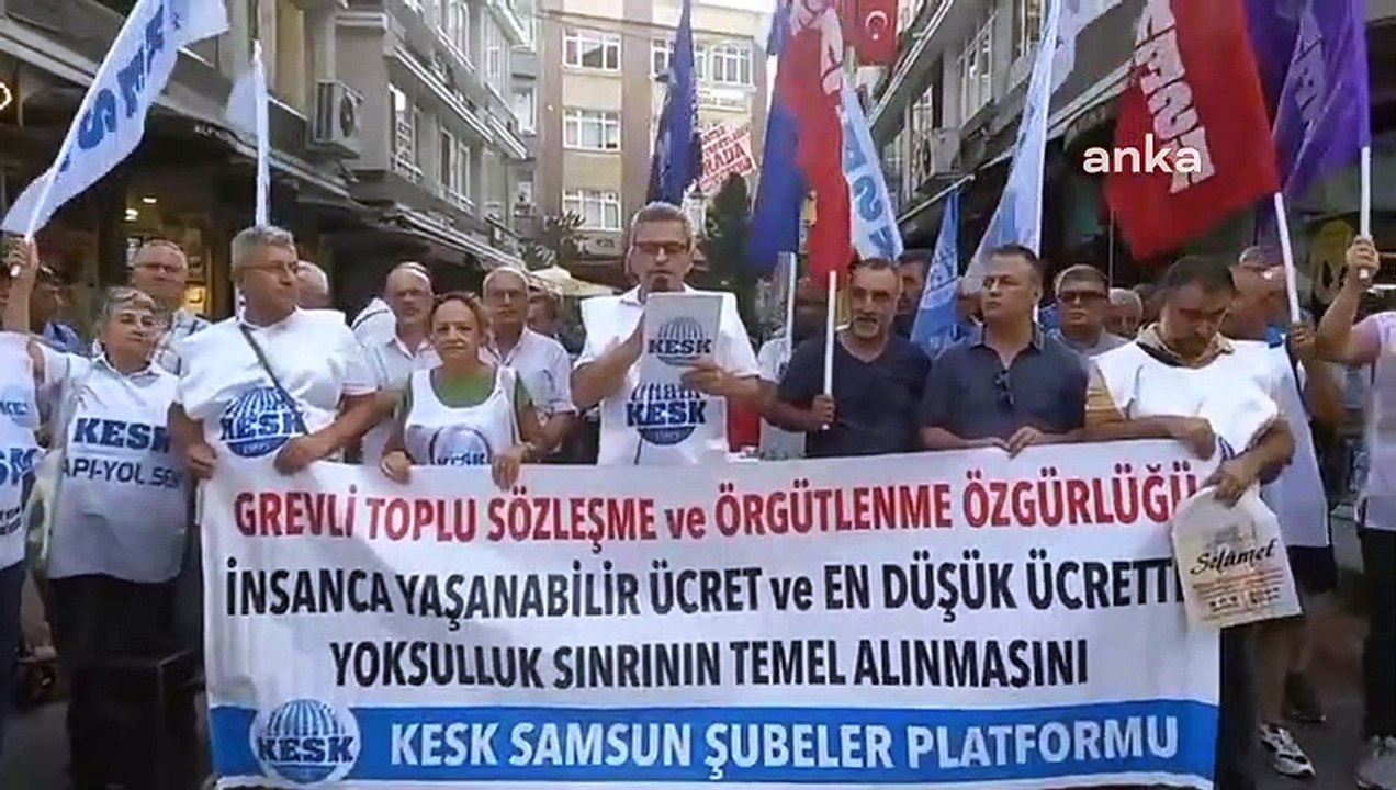 Kesk Samsun Şubeler Platformu Dönem Sözcüsü Bayram Çelik: "Sefalet, Yoksulluk ve Güvencesizliğe Boyun Eğmeyeceğiz"