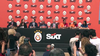 İSTANBUL - Galatasaray, SIXT ile sponsorluk anlaşması imzaladı