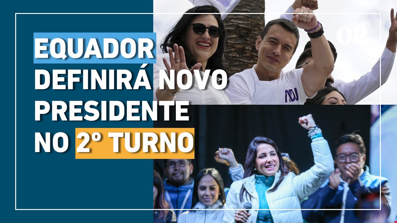Equador escolherá presidente no 2º turno em novo duelo entre esquerda e direita