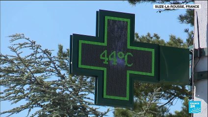 France sizzles in late summer 'heat dome'