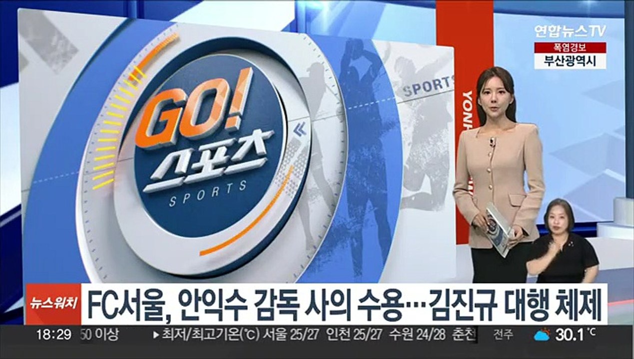 FC서울, 안익수 감독 사의 수용…김진규 대행 체제