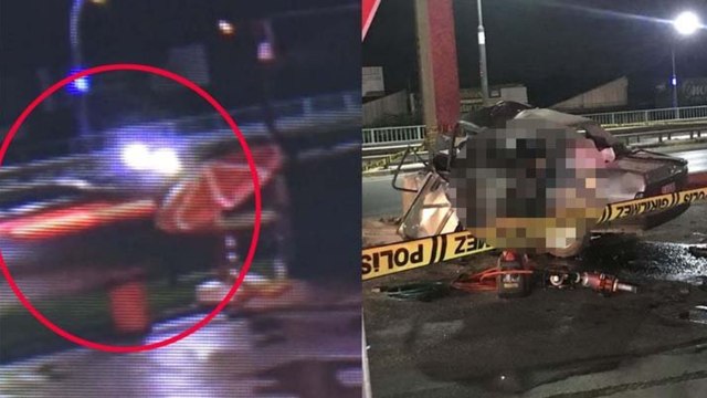 Otomobil alev topuna döndü: 4 kişi öldü